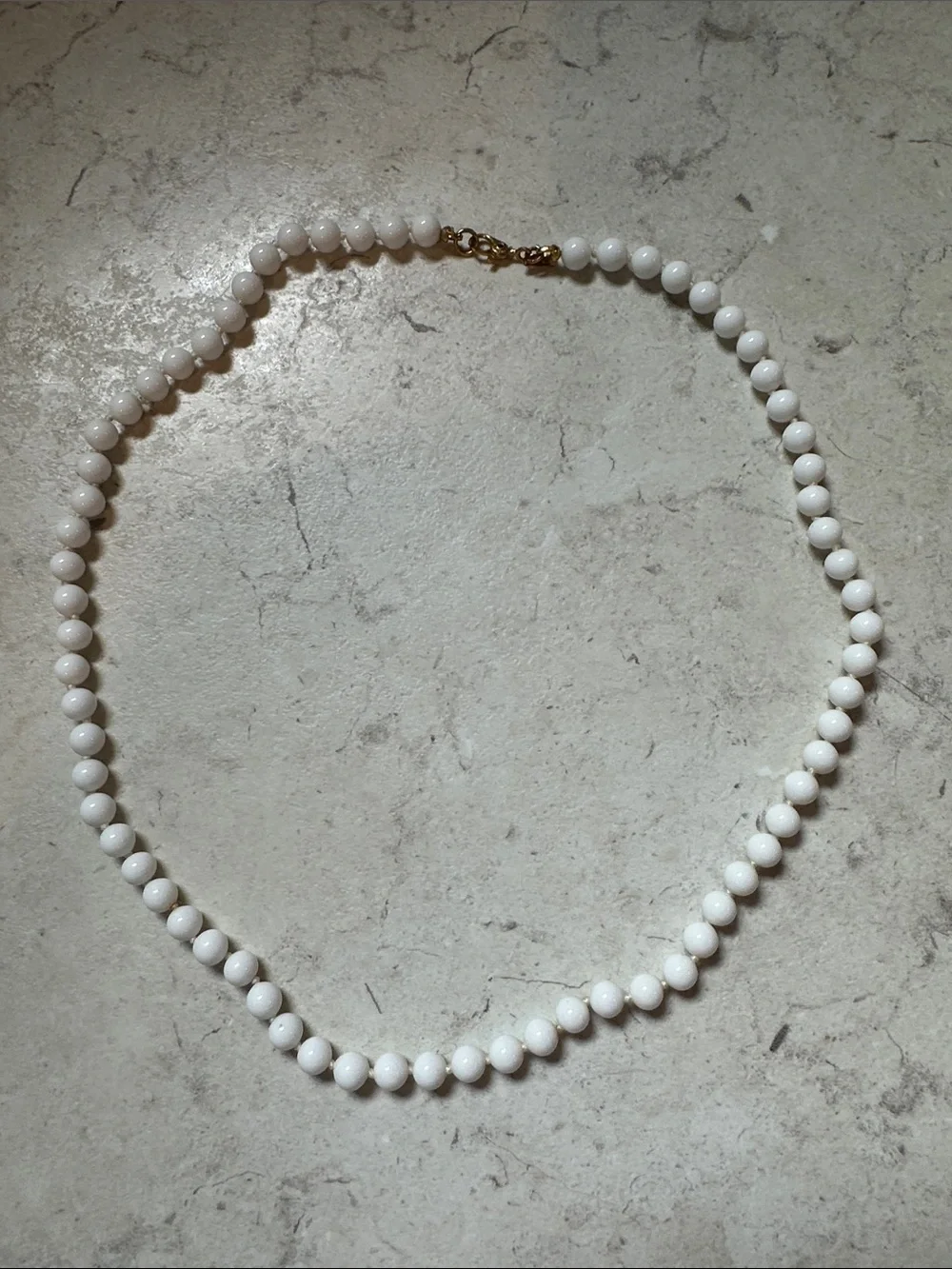 Classic beaded necklaces:  Trifari, Monet, unknown